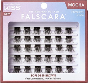 False Eyelashes Kiss The Sky Multi Wisps Mocha