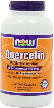 Kapseln Now Foods Quercetin mit Bromelain