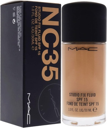 Foundation MAC Studio Fix Fluid SPF 15 NC35