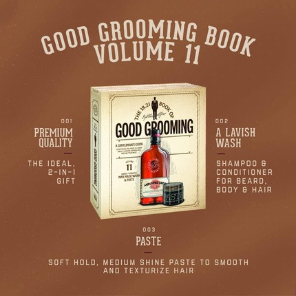 Fragrance Set 18.21 Man Made Book of Good Grooming Volume 11 Set Sweet Tobacco