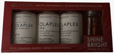 Hair Care Set Olaplex Shine Bright Holiday Gift Set