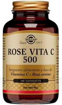 Vitamin Supplement Solgar Rose Vita C 500