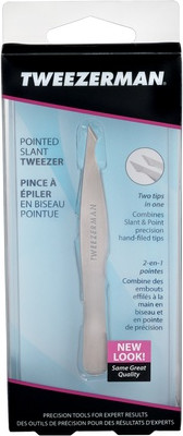 Пинцет Tweezerman Pointed Slant Tweezer