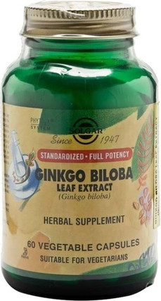 Supplement Solgar Ginkgo Biloba Leaf Extract