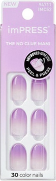 Artificial Nails Kiss The Sky Kiss Impress Color Nails Take A Chance