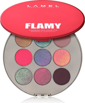Палетка теней для век Lamella Flamy Eyeshadow Palette