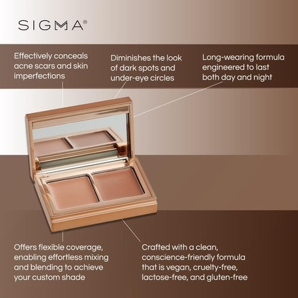 Color Correcting Cream Sigma Beauty Spectrum Color-Correcting Duo