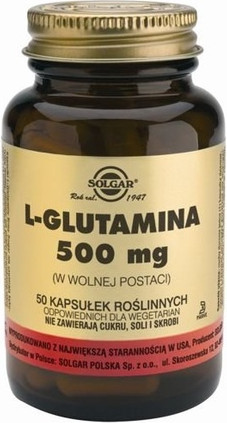 Капсулы Solgar L-Glutamine 500мг