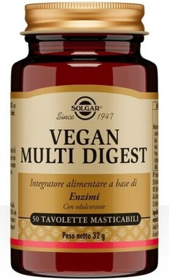 Nahrungsergänzungsmittel Solgar Vegan Multi Verdauungshilfe