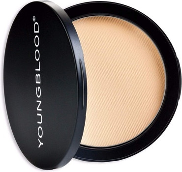 Gepresstes Mineral Puder Youngblood auf Reisbasis