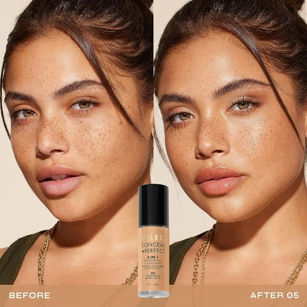 Тональная основа Milani Conceal + Perfect