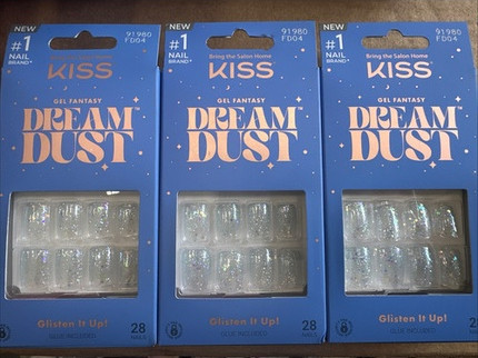Artificial Nails Kiss The Sky Fantasy Dream Dust Stick-On Nails
