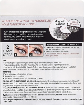 Eyeliner & Lash Kit Kiss The Sky KISS Magnetic Lash Collection