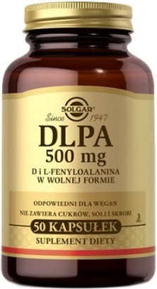 Капсулы Solgar Dlpa 500мг