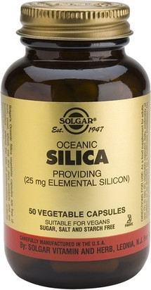 Capsules Solgar Silica Oceanico