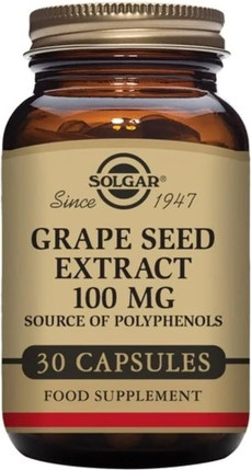 Vegetable Capsules Solgar Grape Seed Extract