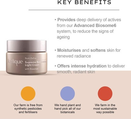 Reichhaltige Creme Jurlique Nutri Define Supreme Restorative