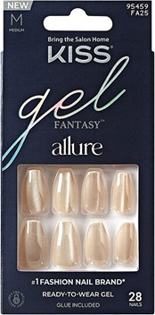 Gel Nails Kiss The Sky Kiss Gel Fantasy Allure Moonbeam