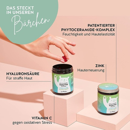 Vitamin Serum Bears With Benefits Hyaluron Skin Vitamin Gummies with Zinc