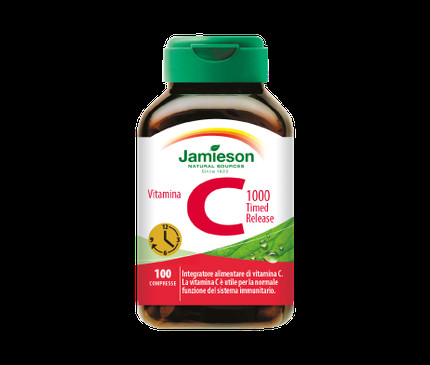 Dietary Supplement Jamieson Vitamin C 1000 Timed Release