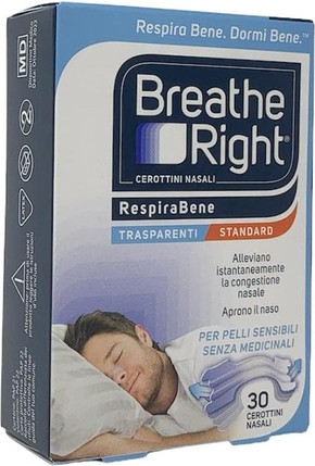 Nasenpflaster Breathe Right Clear Standard