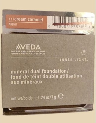 Foundation Aveda Inner Light Cream Caramel Dual Foundation