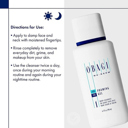 Foaming Gel Cleanser Obagi Medical Nu-Derm
