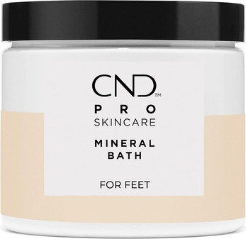 Scrub Cnd Pro Skincare for Feet Mineral Bath Exfoliating Sea Salt Scrub Advanced Callus Remover and Intense Hydration Treatment Vegan Natural Origin Formula
