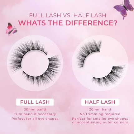False Eyelashes Lilly Lashes Butterfl'eyes