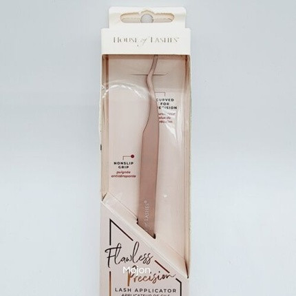 Eyelash Applicator House Of Lashes Pink Flawless Precision Nonslip Grip Curved