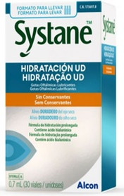 Befeuchtende Augentropfen Alcon