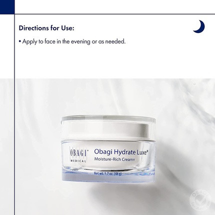 Moisture-Rich Cream Obagi Hydrate Luxe