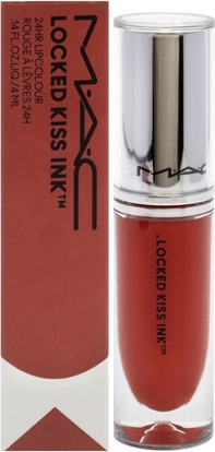 Lippenstift MAC Locked Kiss Ink Extra Chili