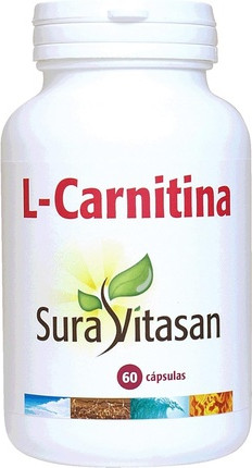 L-Carnitine 500mg 60 Capsules Sura Vitasan