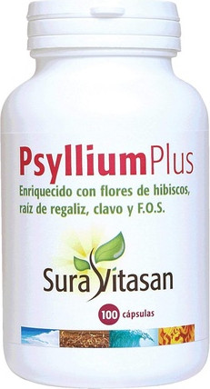 Капсулы Пищеварение Sura Vitasan Psyllium Plus с ФОС
