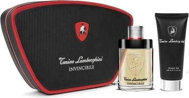 Eau De Toilette and Shower Gel Set Lamborghini Invincible Package