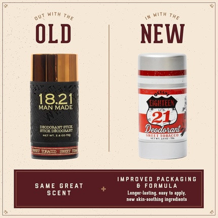 Deodorant 18.21 Man Made Longlasting Deodorant