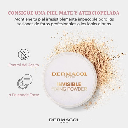 Пудра Dermacol Invisible Fixing Powder