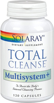 Vitamin Capsules Solaray Total Cleanse Multisystem+
