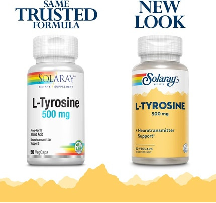 Capsules Solaray L-Tyrosine