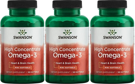 Omega-3 Fish Oil Essential Fatty Acids Vitamin Serum Swanson