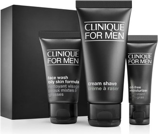 Facial Care Set Clinique For Men Starter Kit for Daily Oil Control