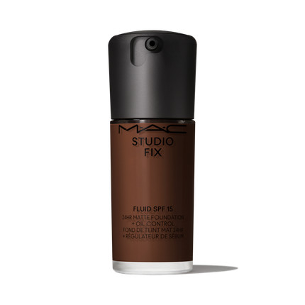 Mattierende Foundation MAC Cosmetics Studio Fix Fluid LSF 15 mit 24h Öl-Kontrolle