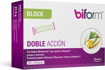 Capsules Dietisa Biform Block Double Action