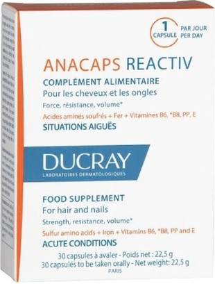 Ducray Anacaps Reactive 30 Капсул