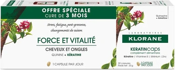 Kapseln Klorane Keratincaps Gegen Haarausfall