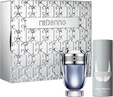 Eau De Toilette Fragrance Set Paco Rabanne Invictus