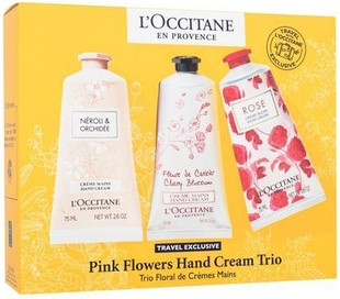Hand Cream Trio Gift Set L'Occitane en Provence Pink Flowers
