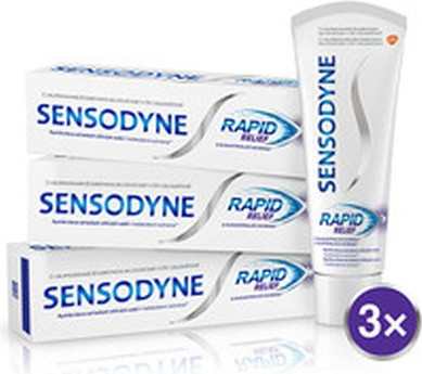 Toothpaste Sensodyne Rapid Toothpaste Sensitive Teeth