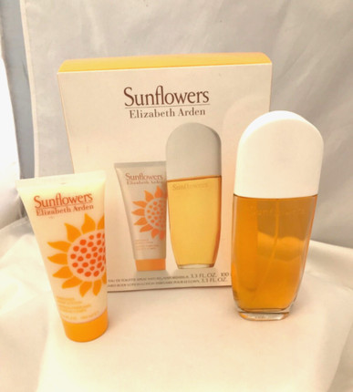 Eau de Toilette and Body Lotion Gift Set Elizabeth Arden Sunflowers